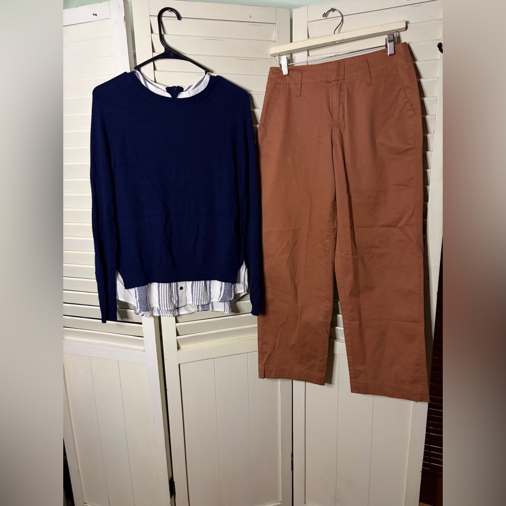 Two piece outfit including A New Day pants and Jolie sweater top